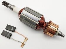 Motor Armature Rotor Rotor + Carbon for Bosch GBH 5/40 DCE, GBH 38, GSH 4, GSH 5 CE