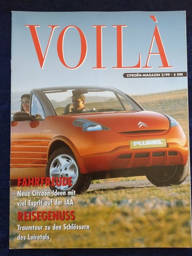 Citroen voila magazine 1999 - citroen,