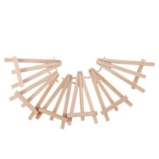 24Pcs 12.7cm  Wooden Display Stands, Easels, Table Top Stands, Suitable For2625