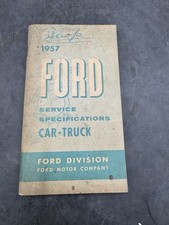 1957 Ford Service