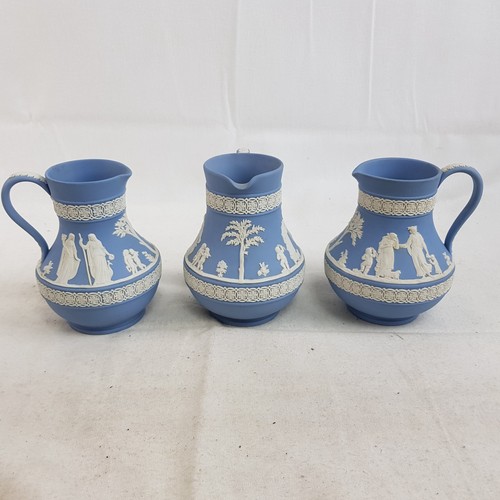 Wedgwood jasper ware jugs set - jasper,