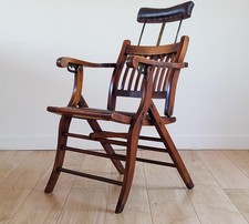Campaign Chair With Adjustable