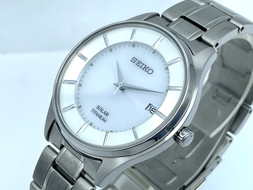 Seiko solar titanium - seiko, men's