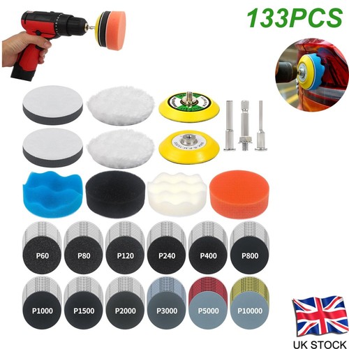 133pcs inch sanding discs - 133pcs,