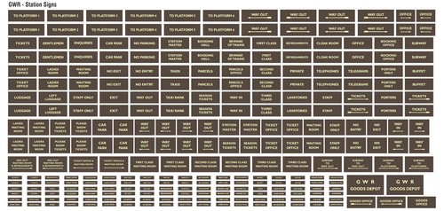 Great western railway gwr - railway,
