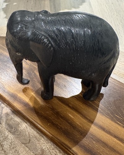 Vintage hand carved black - hand,