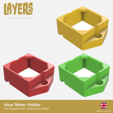 Hour Meter Holder / Bracket for OPPAMA PULSE PET 3200R ROTAX Kart Engine