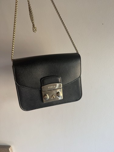 Furla metropolis black leather - metropolis,