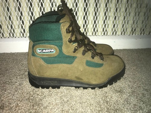 Vintage scarpa hiking boots - scarpa, sz