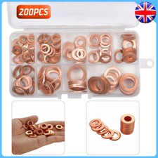 200Pcs Copper Washers Diesel