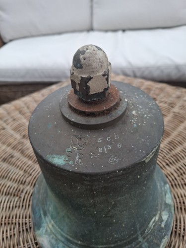 Vintage brass bell 1956 - brass, er