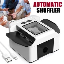 Automatic Cards Shuffler Sorter Casino Playing Poker One Two Deck Game Machine