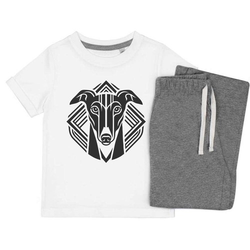 Art deco greyhound kids - 'art, greyhound'