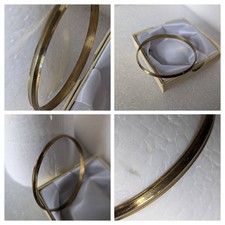 Vintage 1980s Brass Bangle