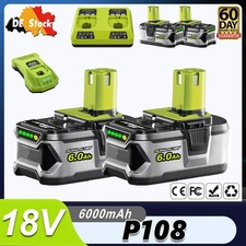 18V 8.0Ah Battery For RYOBI One Plus Lithium RB18L50 P108 P109 Battery 18 Volt DHL