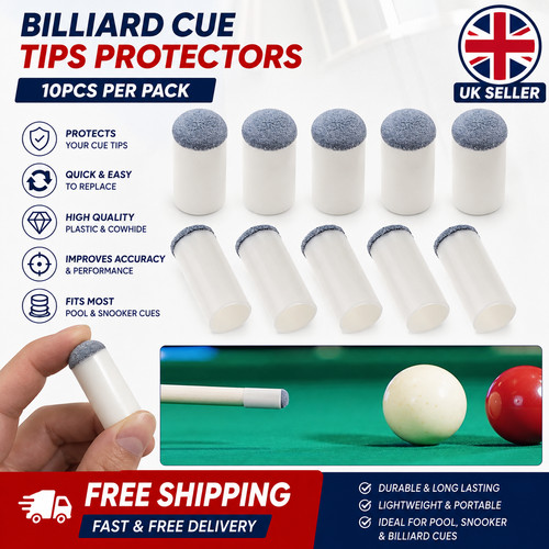 Slip pool cue - slip, on