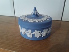 Wedgwood Blue Jasperware Round