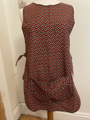 Vintage apron pinafore hearts - vintage,