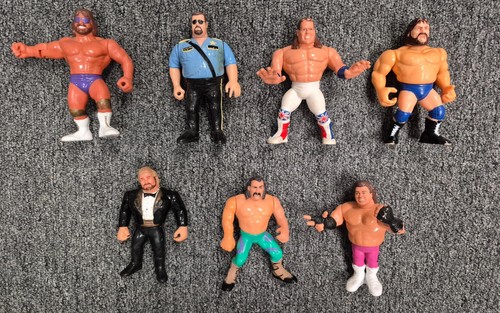 Wwf wwe hasbro lot - wwe, macho