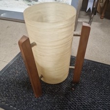 Vintage Retro Spun Fibreglass Rocket Lamp 