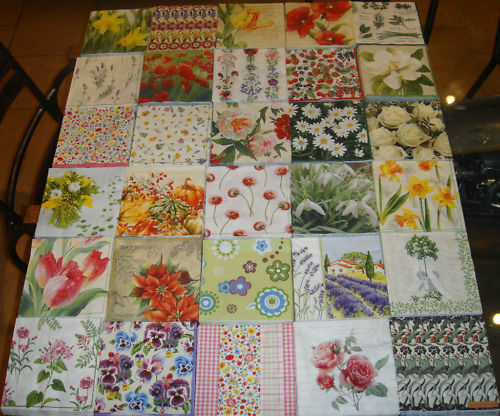 Different floral flower - different,