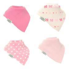Baby Dribble Bibs Set of 4