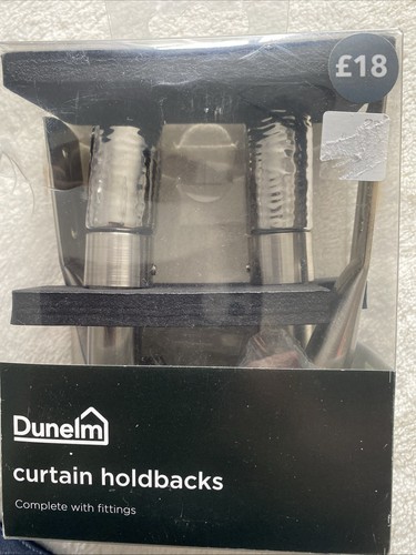 Chrome curtain holdbacks new - chrome, holdbacks: