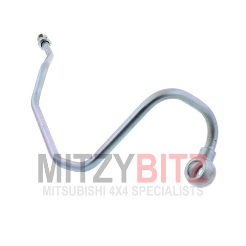 Engine oil cooler - oil, return