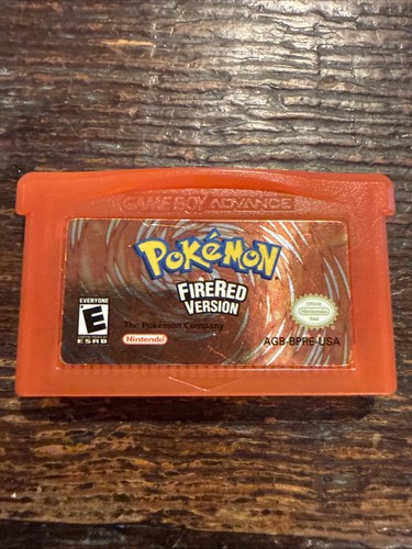 Pokemon firered version gba - pokemon,