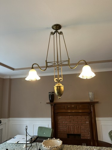 Vintage brass rise - vintage, fall