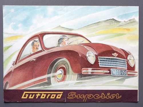 1950 gutbrod superior - 1950, brochure
