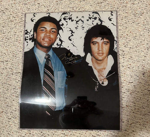 Signed muhammad ali - signed,
