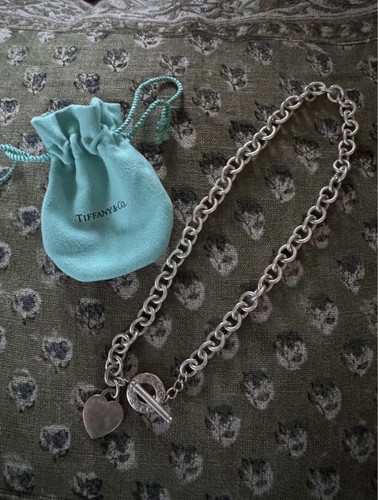 Tiffany heart toggle - heart, &