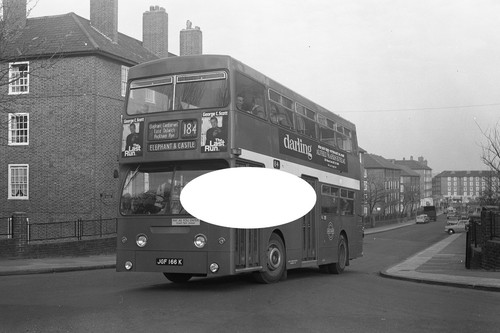 London transport bus w - b, &