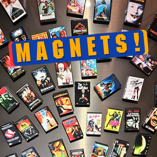 Miniature vhs movie box - vhs,