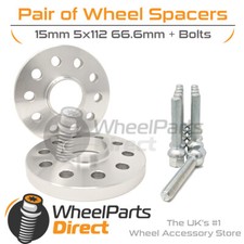 Wheel Spacers & Bolts 15mm for