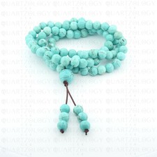 Blue Turquoise 108 Mala Prayer