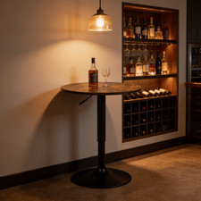 Round Bar Pub Table High Top