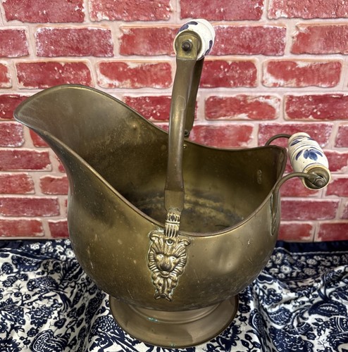 Unusual antique brass - antique, coal