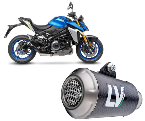 Leovince exhaust carbon - lv-10,