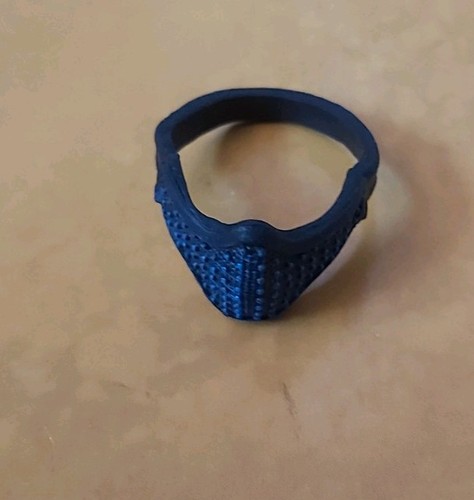 Blue mask accessory wwe - blue,