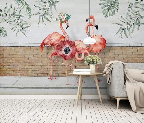 Flower flamingo r23380 - 3d,