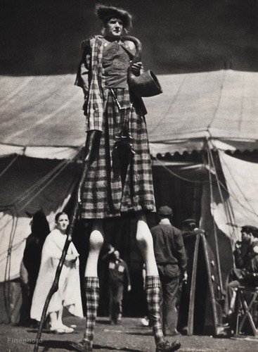 1940s vintage 16x20 circus - vintage,