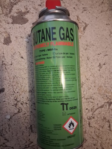 Butane gas canistersall - 6,