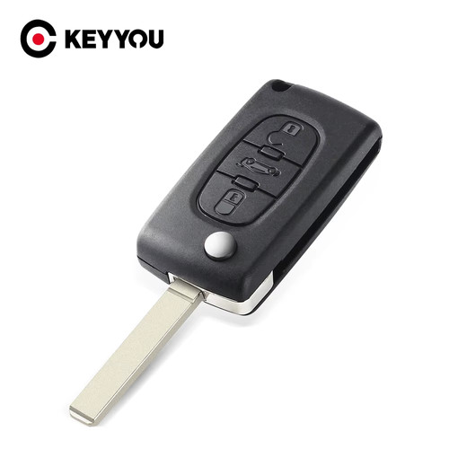 Button flip key fob case - 3,