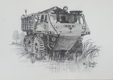 FV622 Alvis Stalwart MK1 Postcard Truck Vehicle Army Military Memorabilia 🇬🇧