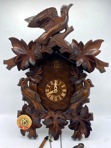 Vintage german cuckoo - , clock