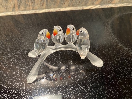 Swarovski baby lovebirds - swarovski,