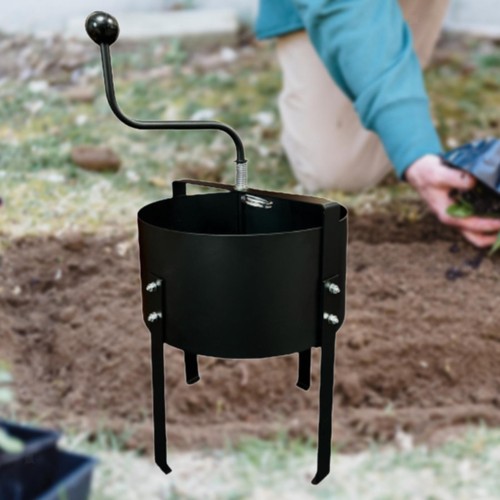 Rotary soil sifting device - rotary,