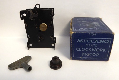 Meccano clockwork magic - meccano, motor